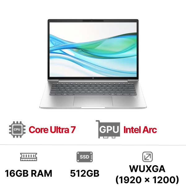 Laptop HP Probook 440 G11 A74BLPA Ultra 7 155H|16GB|512GB|OB|14 inch WUXGA Cảm Ứng|Win11