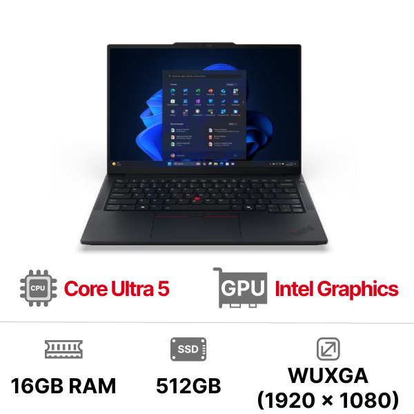 Laptop Lenovo ThinkPad E14 Gen 7 21SX002QVA Ultra 5 225U|16GB|512GB|OB|14 inch|WUXGA