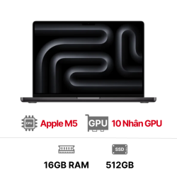 MacBook Pro M5 14 10GPU 10CPU 16GB 512GB
