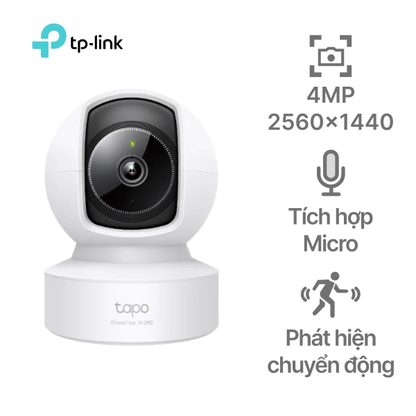 Camera IP Wifi TP-Link Tapo C222 360 độ 4MP