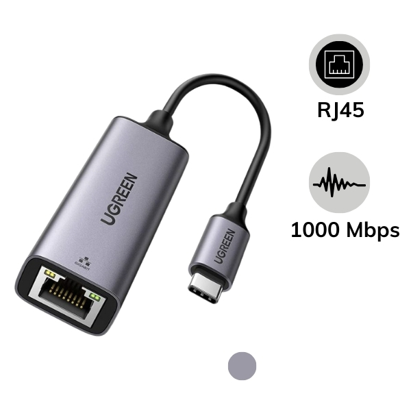 Hub chuyển đổi Type-C sang LAN 1000 Mbps CM199