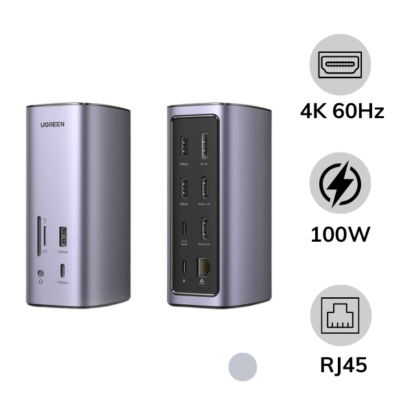 Hub chuyển đổi Type-C Ugreen 12 in 1 CM555 90325
