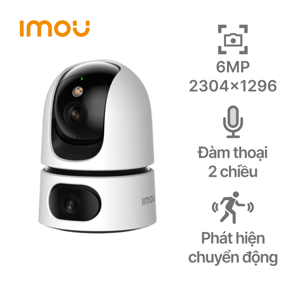 Camera IMOU IPC S2XP 6M0WED 2K 6MP 2 ỐNG KÍNH