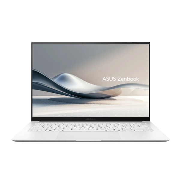 Laptop ASUS Zenbook S14 UX5406AA-SU348W (Intel Core Ultra 9 386H | 16GB LPDDR5x | 512GB | Intel Graphics | 14 inch OLED 3K | Windows 11 | Trắng)