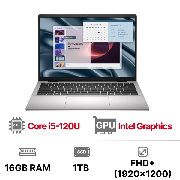 Laptop Dell Pro 14 Essential PV14250 71084489 (i5-120U| 16GB| 1TB| Intel Graphics| 14 inch FHD+| Win11)