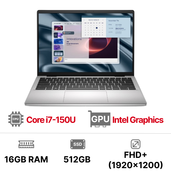 Laptop Dell Pro 14 Essential PV14250 71084490 (i7-150U| 16GB| 512GB| Intel Graphics| 14 inch FHD+ | Win11)