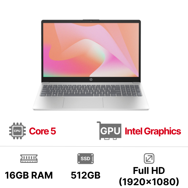 Laptop HP 15-FD1045TU 9Z2X1PA (Core 5-120U|16GB|512GB|15.6inch FHD|Win 11)