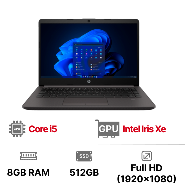 Laptop HP 240R G9 B90Y6AT (i5-1334U|8GB|512GB|14inch FHD|WL|BT|3C|W11H)