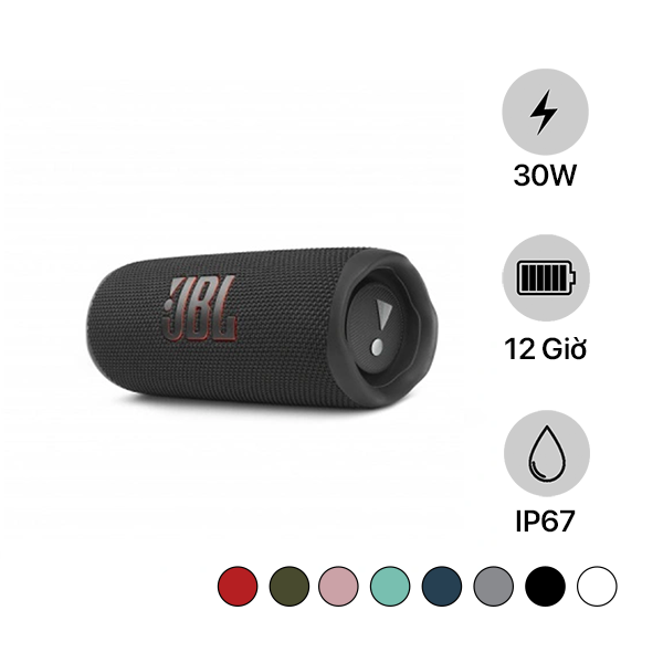 JBLFLIP6BLK - Loa Bluetooth JBL Flip 6 2022 - JBLFLIP6BLK