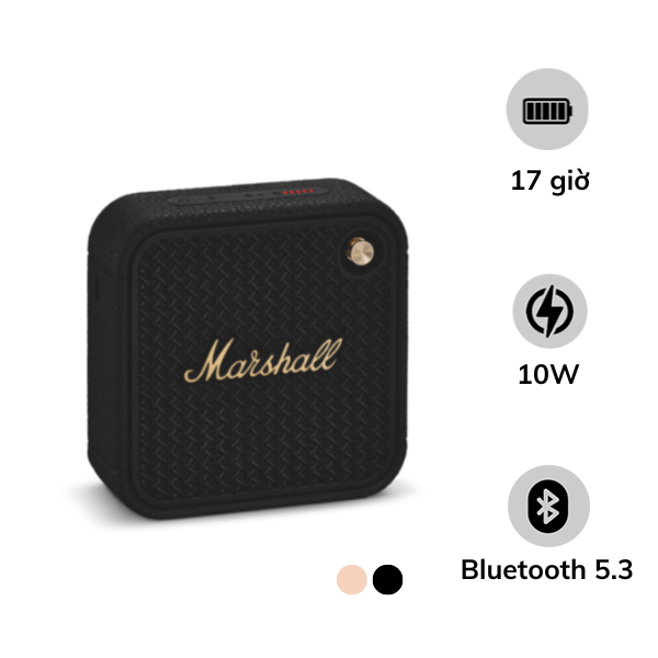 Loa Bluetooth Marshall Willen II