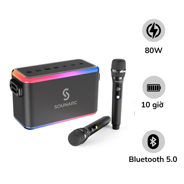 Loa karaoke kháng nước Sounarc A1