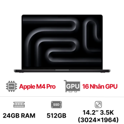 MacBook Pro 14 M4 Pro 16GPU 12CPU 24GB 512GB