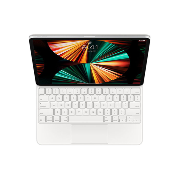 Bàn phím Magic Keyboard cho iPad Pro 12.9 inch 2021 White - Cũ đẹp (SR64M7T7MHX)