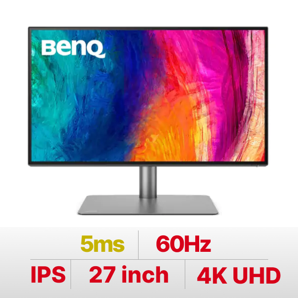 Màn hình BenQ PD2725U 27 inch (IPS UHD 60Hz 5ms Thunderbolt 3)