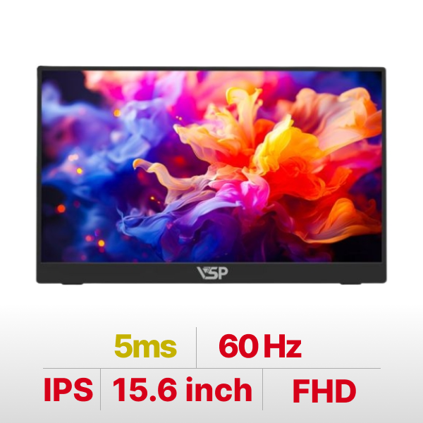 Màn hình di động VSP VP1560FST1 15.6 inch (IPS ELED FHD 60Hz Cảm Ứng)