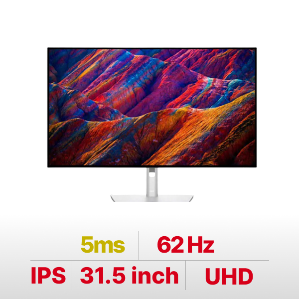 Màn hình máy tính Dell Ultrasharp U3223QE 31.5 inch (UHD IPS Black 60Hz 5ms USB-C DisplayHDR400)