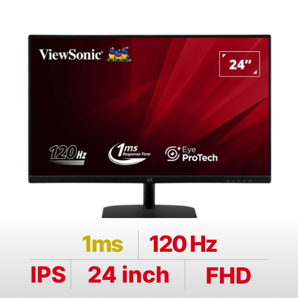 Màn hình ViewSonic VA2432A-H 120HZ 24 inch (FHD IPS 120HZ 1MS)