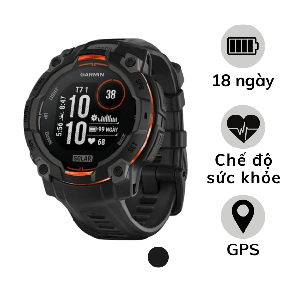 Đồng hồ thông minh Garmin Instinct 3