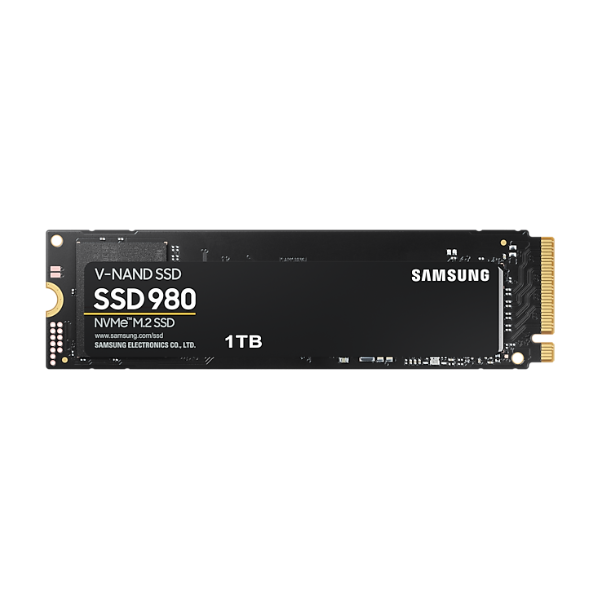 SSDINT07072439 - Ổ cứng SSD gắn trong Samsung 980 1TB PCIe NVMe V-NAND M.2 2280 upto 3500MB s (MZ-V8V1T0BW)