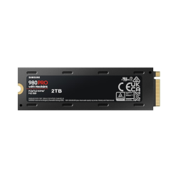 SSDINT07072443 - Ổ cứng SSD gắn trong Samsung 980 PRO Heatsink 2TB PCIe Gen 4.0 x4 NVMe V-NAND M.2 2280 upto 7000MB/s (MZ-V8P2T0CW)