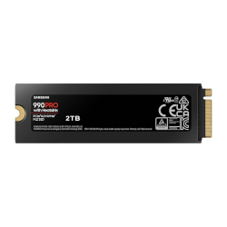 SSDINT07072448 - Ổ cứng SSD gắn trong Samsung 990 Pro Heatsink 2TB PCIe Gen 4.0 x4 NVMe V-NAND M.2 2280 upto 7450MB/s (MZ-V9P2T0CW)
