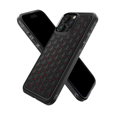 ACS06604 - Ốp lưng iPhone 15 Pro Max Spigen Cryo Armor Cryo Red