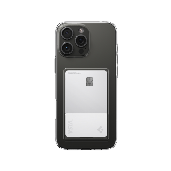 ACS08144 - Ốp lưng iPhone 16 Pro Spigen Crystal Slot Crystal Clear