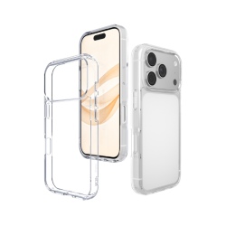 Ốp lưng iPhone 18 Pro Max JCPAL iGuard DualPro trong suốt