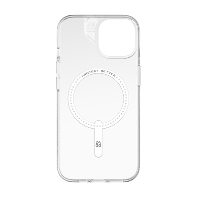 Ốp lưng Magsafe iPhone 15 Plus ZAGG ESNTL Clear
