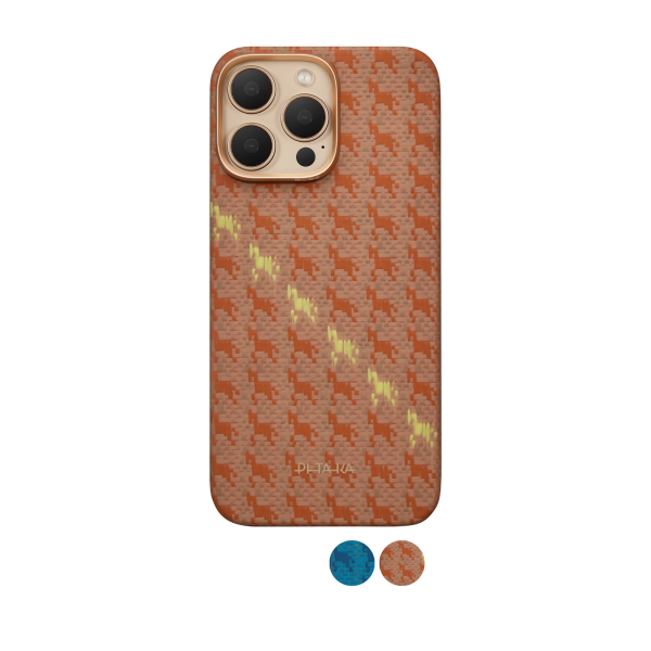 Ốp lưng Magsafe iPhone 16 Pro Max PITAKA Happiness Rides In (with Pitatap)