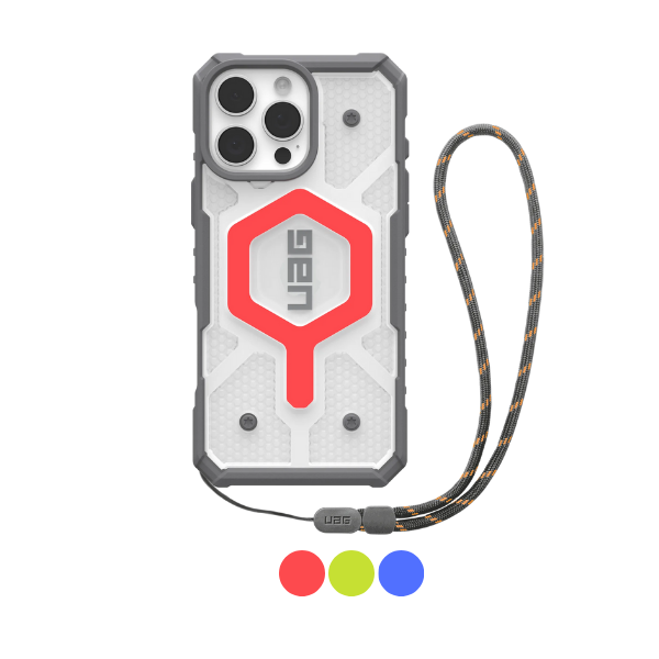 Ốp lưng Magsafe iPhone 16 Pro Max UAG Pathfinder Clear kèm dây đeo