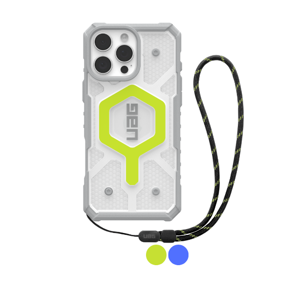 Ốp lưng Magsafe iPhone 16 Pro UAG Pathfinder Clear kèm dây đeo