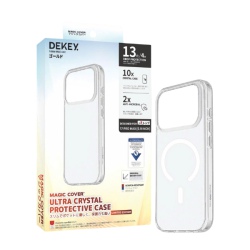 Ốp lưng MagSafe iPhone 17 Pro Max Dekey Magic Cover Ultral Crystal