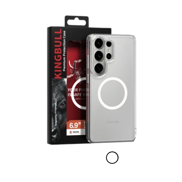 Ốp lưng Samsung Galaxy S26 Ultra Mipow Qi2 Tempered Transparent Magnet