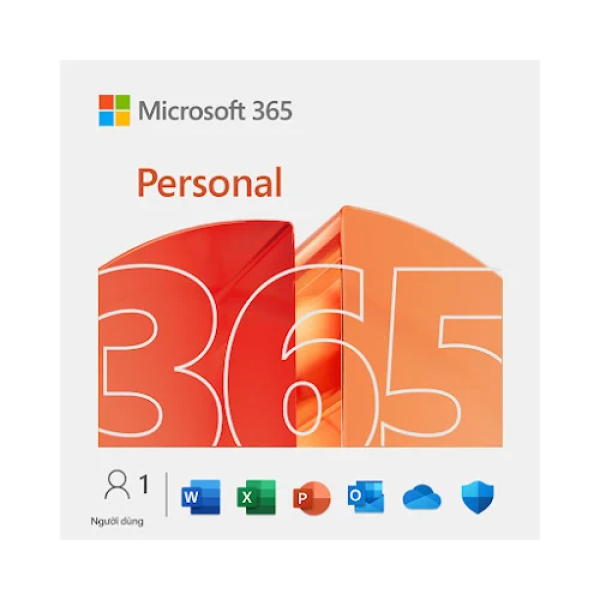 Phần mềm Microsoft 365 Personal AI Copilot (Dành cho 1 người) | 12 tháng | 1 TB OneDrive người 5 thiết bị (Bản key điện tử)