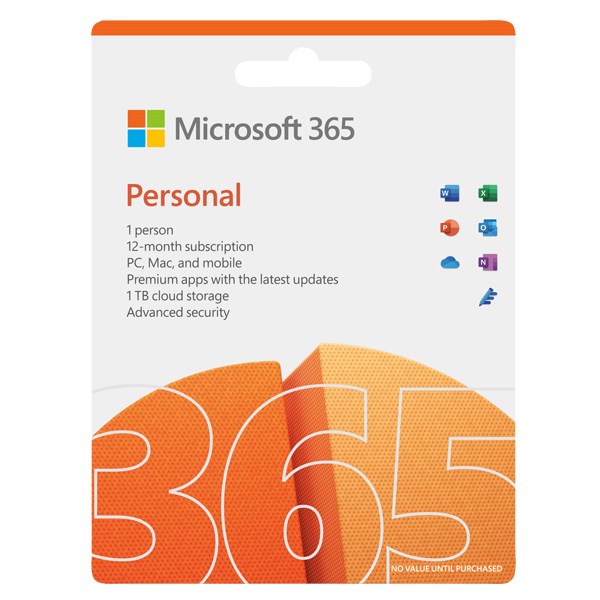 Phần mềm Microsoft 365 Personal 12 tháng (1 User/5 thiết bị)