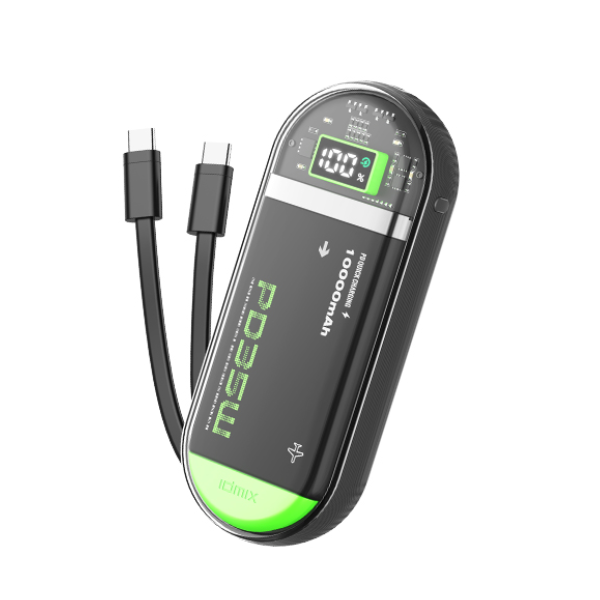 Pin dự phòng sạc nhanh IDMIX 10.000 mAh PD 35W Power Crystal P15 SE