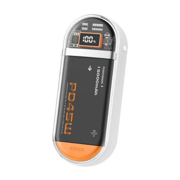 Pin dự phòng sạc nhanh IDMIX 15.000 mAh PD 45W Power Mate P15 Ci Pro