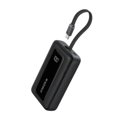 Pin dự phòng Anker Zolo 10.000 mAh 30W tích hợp cáp sạc - Qua Sử Dụng