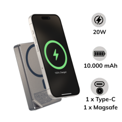 Pin sạc dự phòng Mophie Essentials Snap+ 10.000 mAh