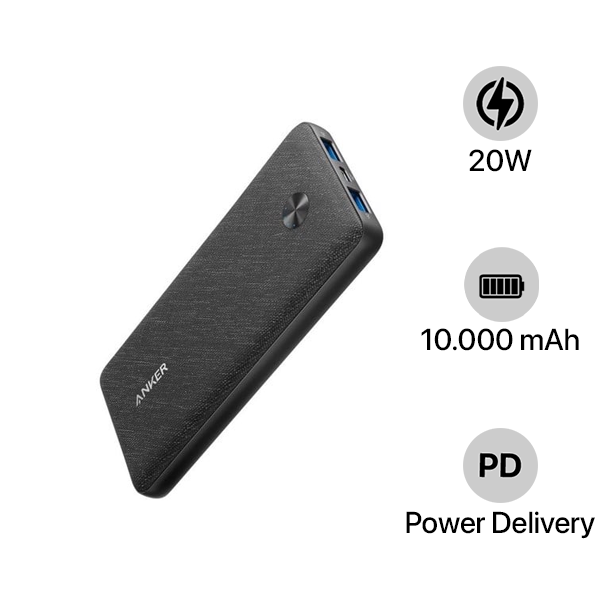 Pin sạc dự phòng Anker 10.000 mAh PD 20W PowerCore III A1248