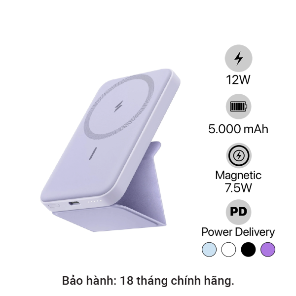 A1611HV1 - Pin sạc dự phòng Anker 622 Magnetic MagGo 5.000 mAh A1611