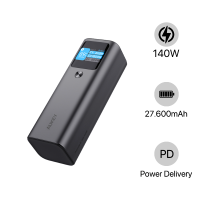 Pin sạc dự phòng Aukey 27.600 mAh 140W Sprint X