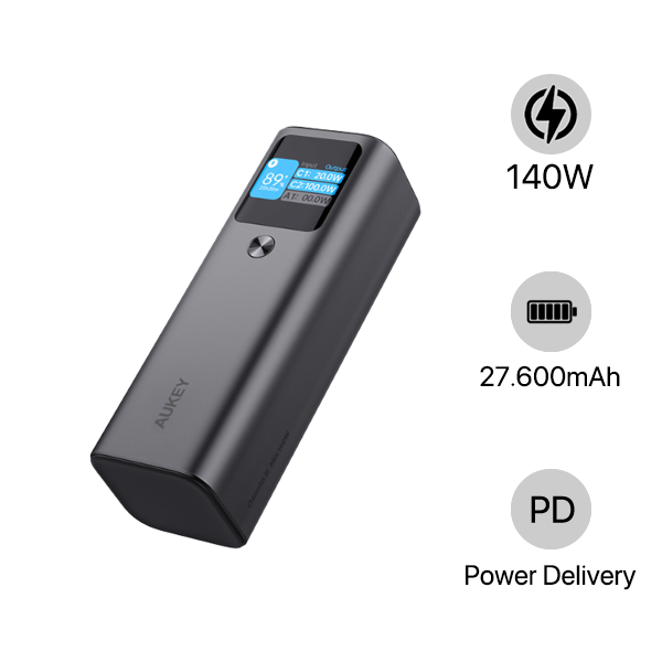 Pin sạc dự phòng Aukey 27.600 mAh 140W Sprint X