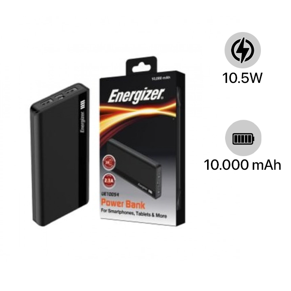 UE10054BK - Pin sạc dự phòng Energizer 10.000 mAh UE10054