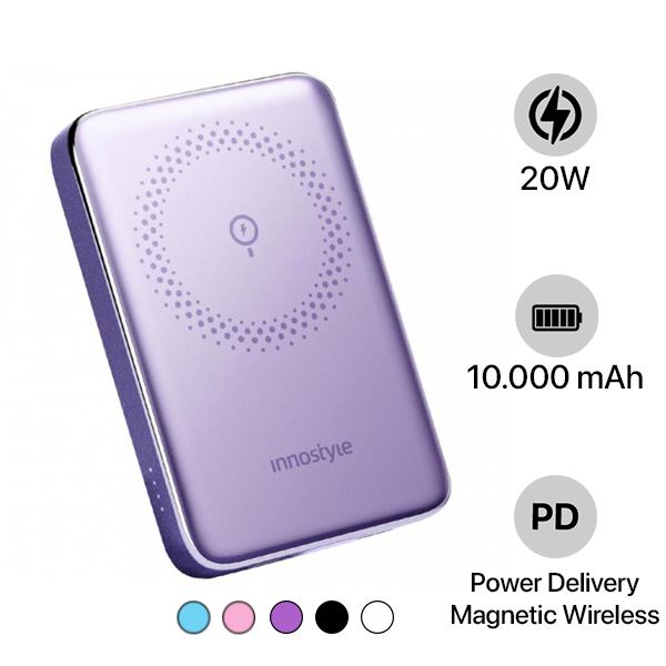 Pin sạc dự phòng Innostyle 10.000 mAh 20W PowerMag Slim