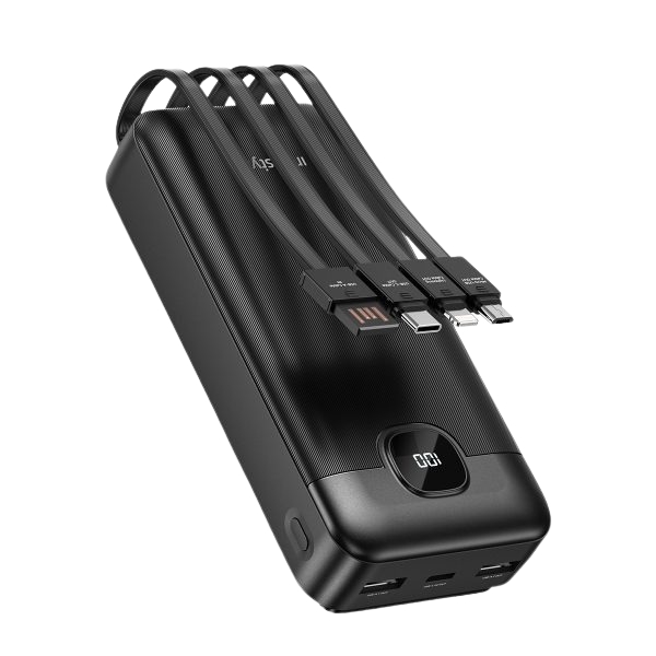 Pin sạc dự phòng Innostyle 20.000 mAh 22.5W MultiCharge Go tích hợp cáp sạc