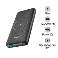 Pin sạc dự phòng không dây Anker 10.000 mAh 18W PD Powercore III A1617