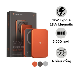 SDP Mipow 5.000 mAh 15W 3-in-1 PowerCube Ultra-Slim MX05