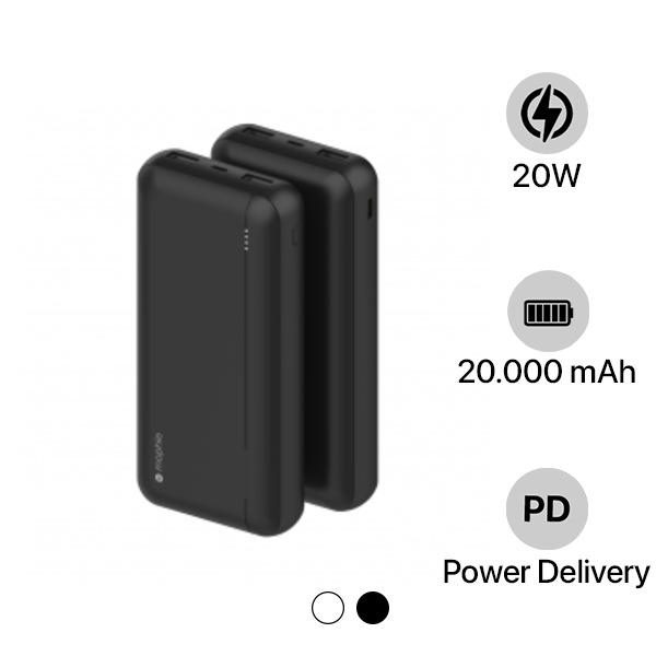 401112178 - Pin sạc dự phòng Mophie Essentials 20.000mAh PD20W